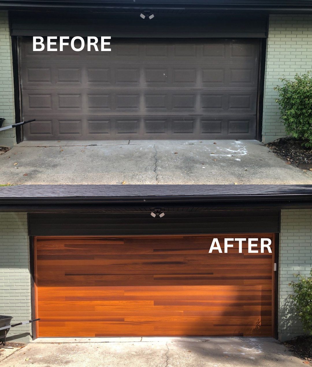 New residential garage door installation completed by Door Service Solutions
