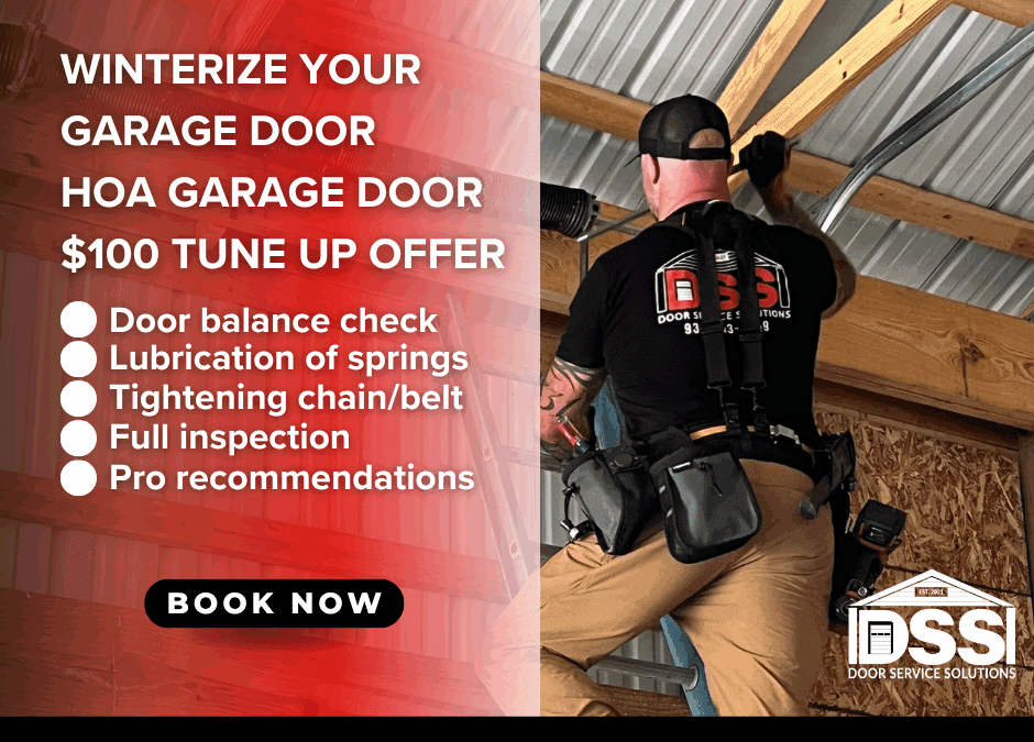 Garage Door Winter Tune-Ups for HOA Communities